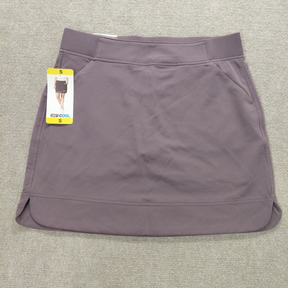 32 Degrees Cool Skort Skirt SMALL Dusty‎ Purple Plum Athletic Hiking Golf Shorts